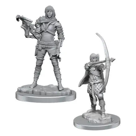 WizKids Deep Cuts Miniatures Nemaľované Miniatúry 2-Balenie Human Rogue termékfotója