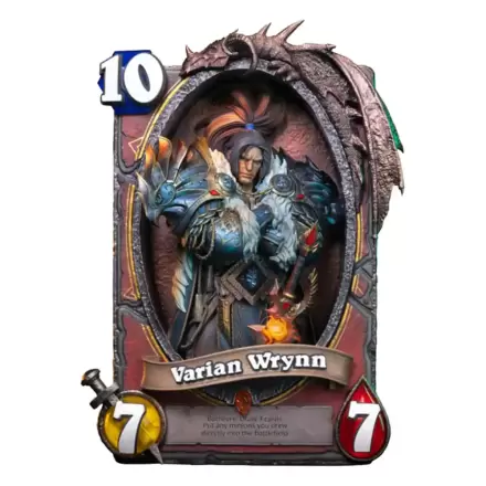 Hearthstone 3D Umelecká Zarámovaná Socha Varian Wrynn 31 cm produktová fotografia