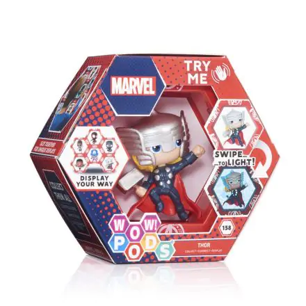 WOW! POD Marvel Thor LED figúrka 16 cm termékfotója