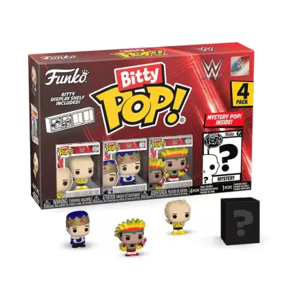 WWE Bitty Funko POP! Vinylová figúrka 4-balenie Dusty Rhodes 2,5 cm termékfotója