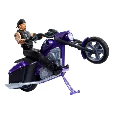 WWE Wrekkin' Vehicle Big Evil Slamcycle plus Undertaker akčná figúrka 15 cm termékfotója