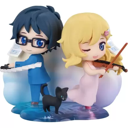 Your Lie in April Qset Mini Figúrka 2-Pack Kaori Miyazono & Kosei Arima 9 cm termékfotója