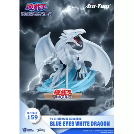 Yu-Gi-Oh! Duel Monsters D-Stage PVC Dioráma Blue Eyes White Dragon 15 cm produktová fotografia