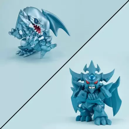 Yu-Gi-Oh! Duel Monsters Megatoon PVC soška Blue Eyes White Dragon &amp; Obelisk the Tormentor (darček) termékfotója