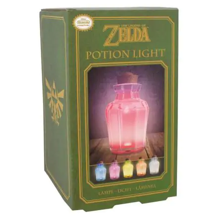 Legend of Zelda svietiaca nádoba na lektvar produktová fotografia