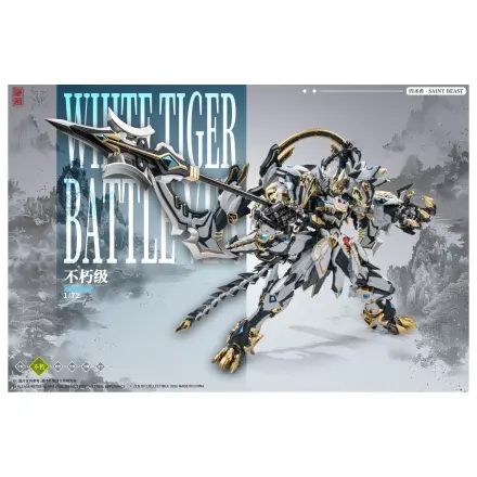 ZEN OF Collectible CD-02U White Tiger Battle Version figúrka 28cm produktová fotografia