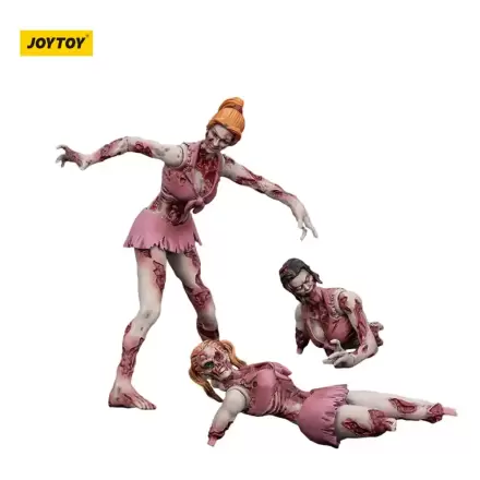 Zombie Dark Source Akčné Figúrky 3-Pack Cheer Leaders 8 cm produktová fotografia