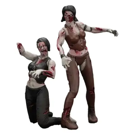 Zombie Dark Source akčné figúrky 2-Pack Wrestlerky 8 cm produktová fotografia