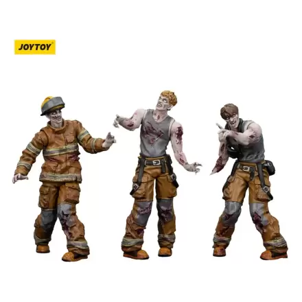 Zombie Dark Source akčné figúrky 3-Pack Hasiči 8 cm produktová fotografia