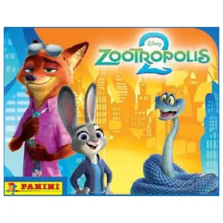 Zootopia 2 škatuľka nálepiek produktová fotografia
