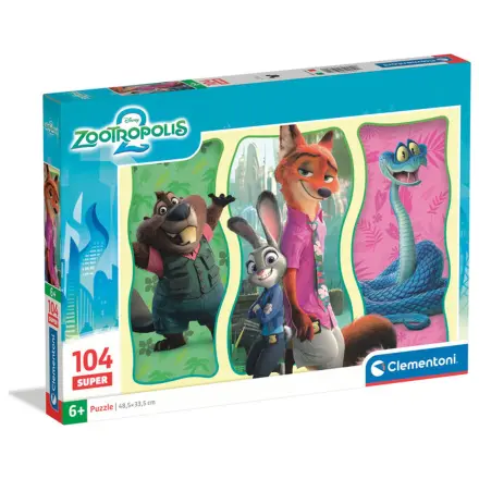 Zootopia 2 puzzle 104 kusov produktová fotografia